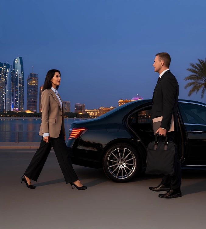 chauffeur service abu dhabi airport